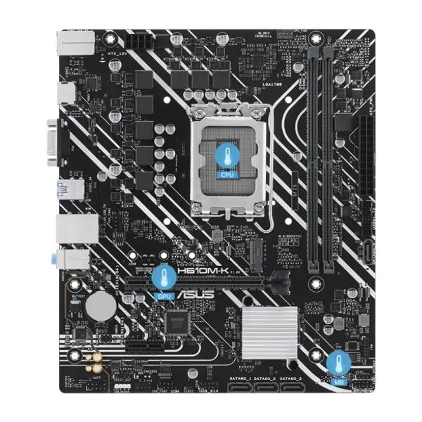 Tarjeta Madre ASUS PRIME H610M-K - LGA1700 - DDR4 - mATX - PCIe 4.0
