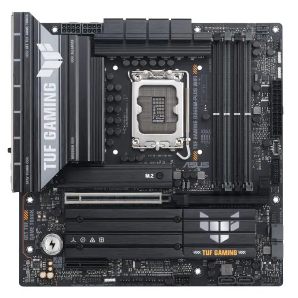 TARJETA MADRE ASUS TUF B860M GAMING PLUS WIFI LGA1851 MICRO-ATX DDR5 90MB1JV0-M0EAY0 NEGRO