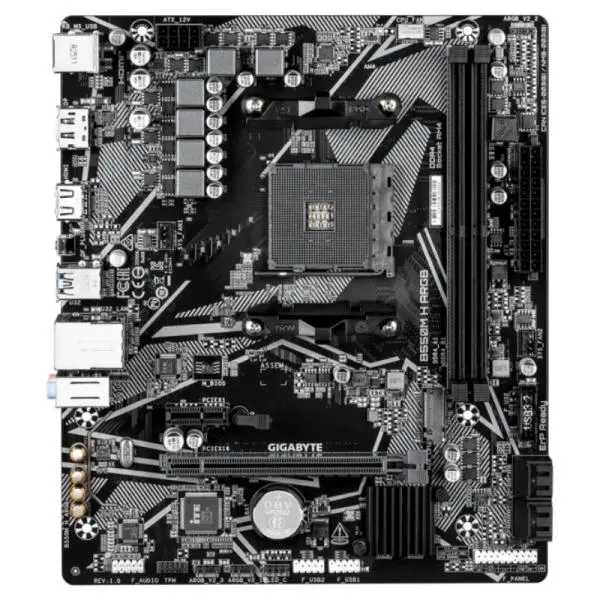 Tarjeta Madre Gigabyte B550M H ARGB - AM4 - DDR4 - mATX - PCIe 4.0