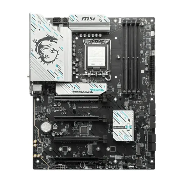 Tarjeta Madre MSI B860 GAMING PLUS WIFI - LGA 1851 - DDR5 - ATX - PCIe 5.0