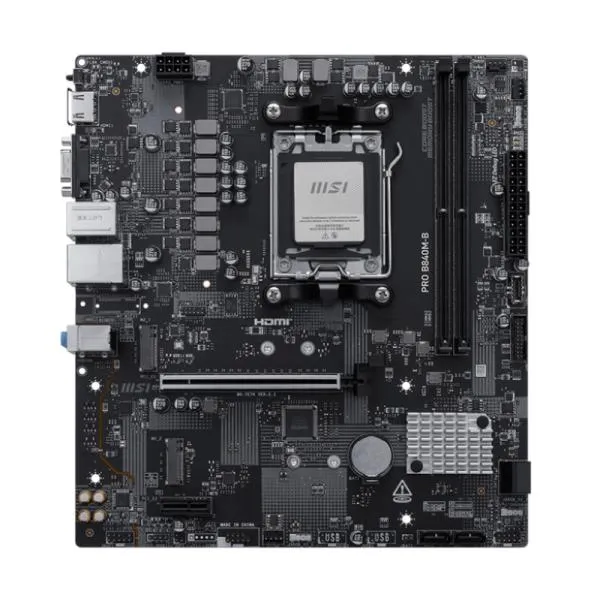Tarjeta Madre MSI PRO B840M-B - AM5 - DDR5 - mATX - PCIe 4.0