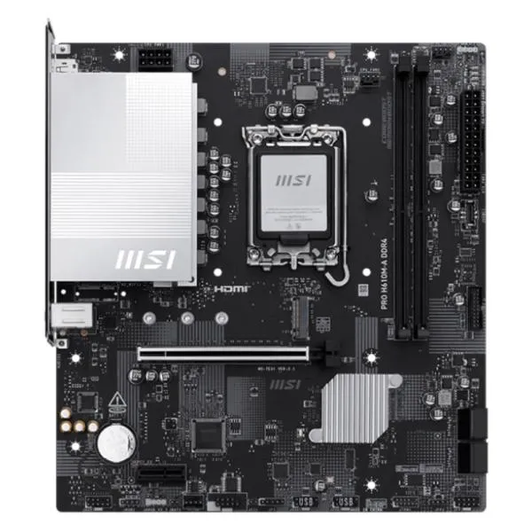 Tarjeta Madre MSI PRO H610M-A - LGA 1700 - DDR4 - mATX - PCIe 4.0