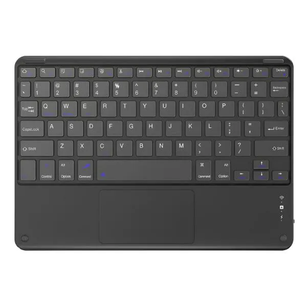 TECLADO BLACKVIEW K1 KEYBOARD MEMBRANA BLUETOOTH INGLÉS NEGRO
