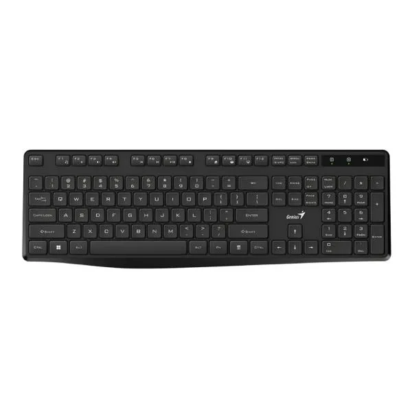 TECLADO GENIUS KB-7200 MEMBRANA ALÁMBRICO USB ESPAÑOL 31320002401 NEGRO