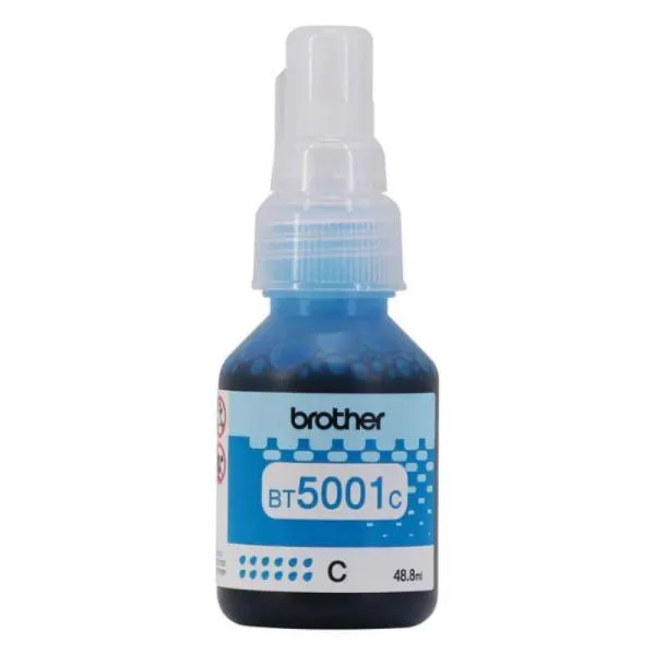 TINTA BROTHER BT5001C INKJET COLOR CIAN
