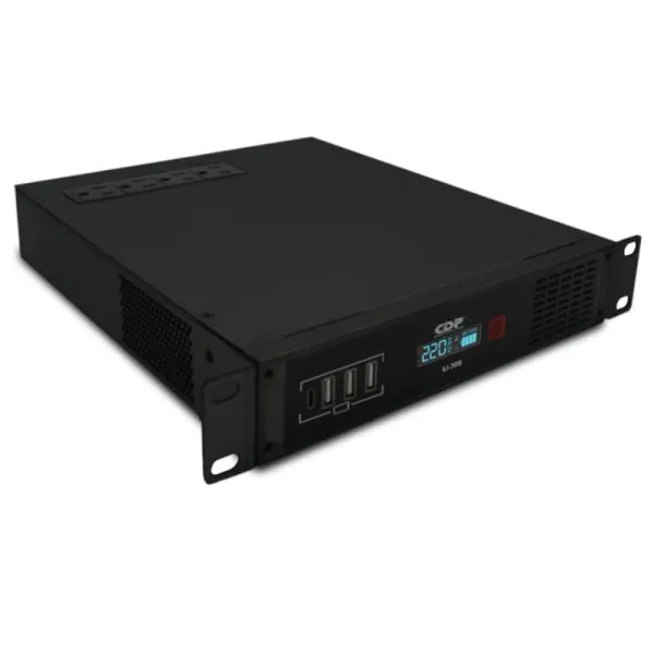 UPS CDP LI-708 700VA 350W UPS LINEA INTERACTIVA NEGRO NEGRO