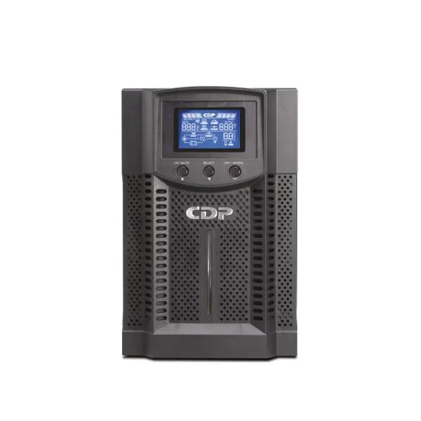 UPS CDP UPO11-1 1000VA 900W UPS ONLINE DOBLE CONVERSION TORRE LCD NEGRO