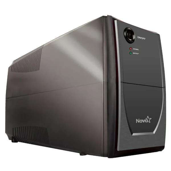 UPS NOVA UP-635 1000VA 6 TOMAS CON CABLE 1M E010-184 NEGRO