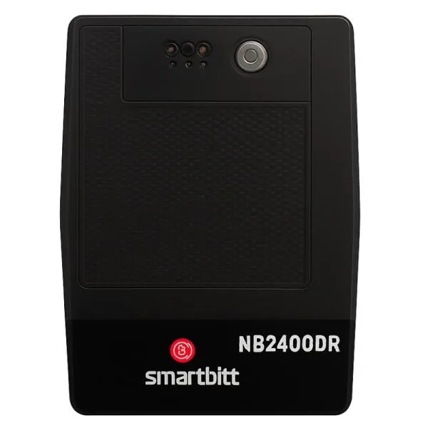 UPS SMARTBITT SBNB2400 2400VA 1200W UPS LINEA INTERACTIVA 120VAC AVR USB 8 TOMAS NEGRO