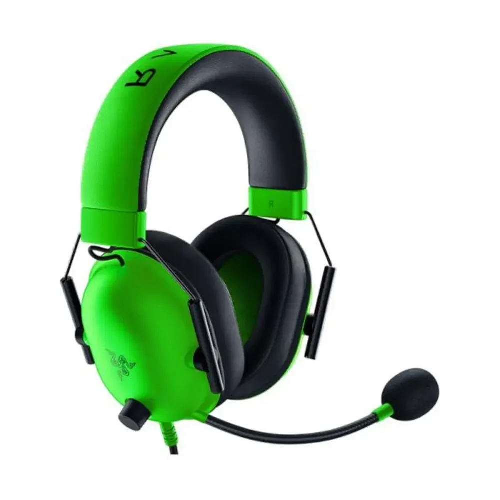 HEADSET RAZER GAMING BLACKSHARK V2 X-WIRED GREEN