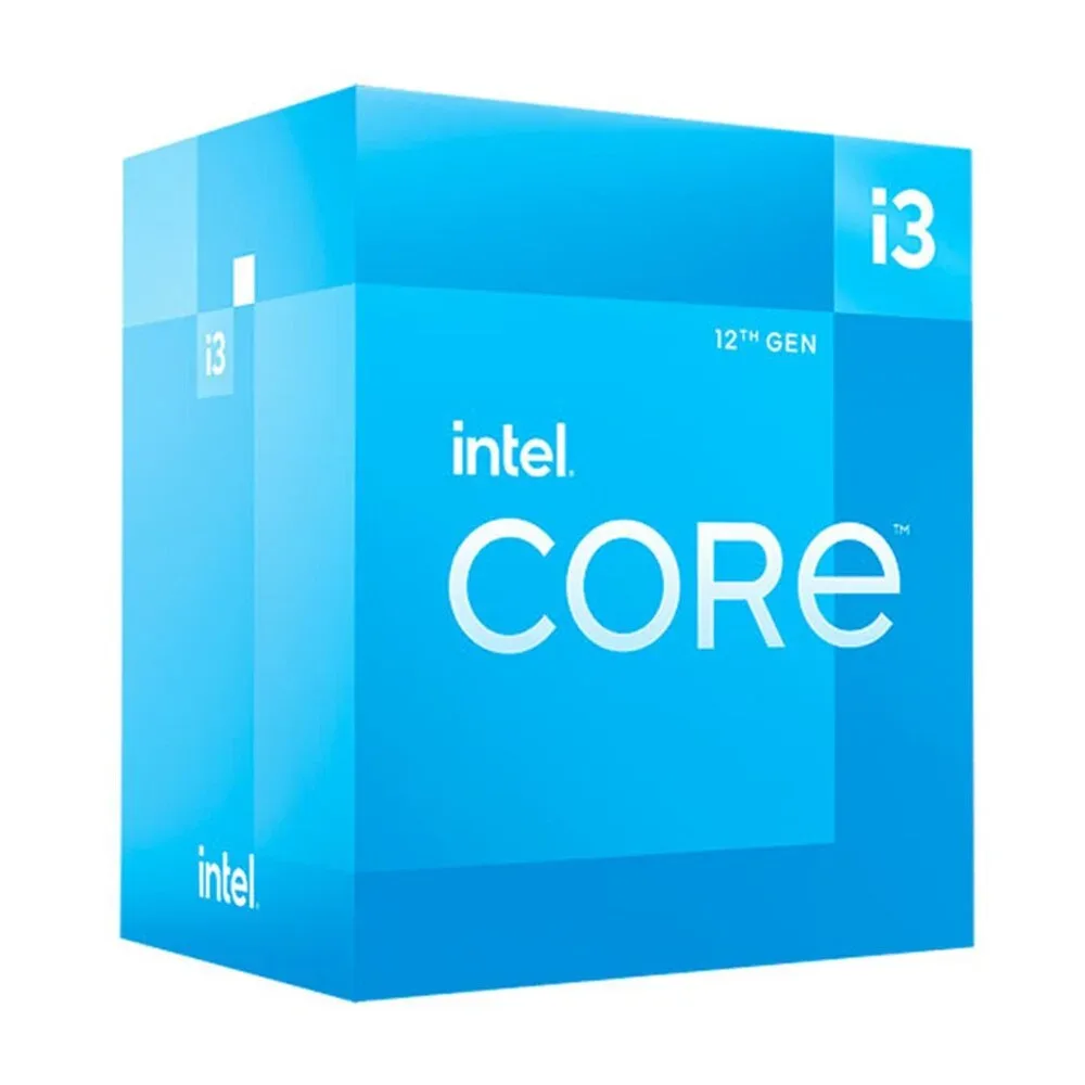 PROCESADOR INTEL CORE I3-12100 12VA GEN 3.3 GHZ LGA 1700 BX8071512100