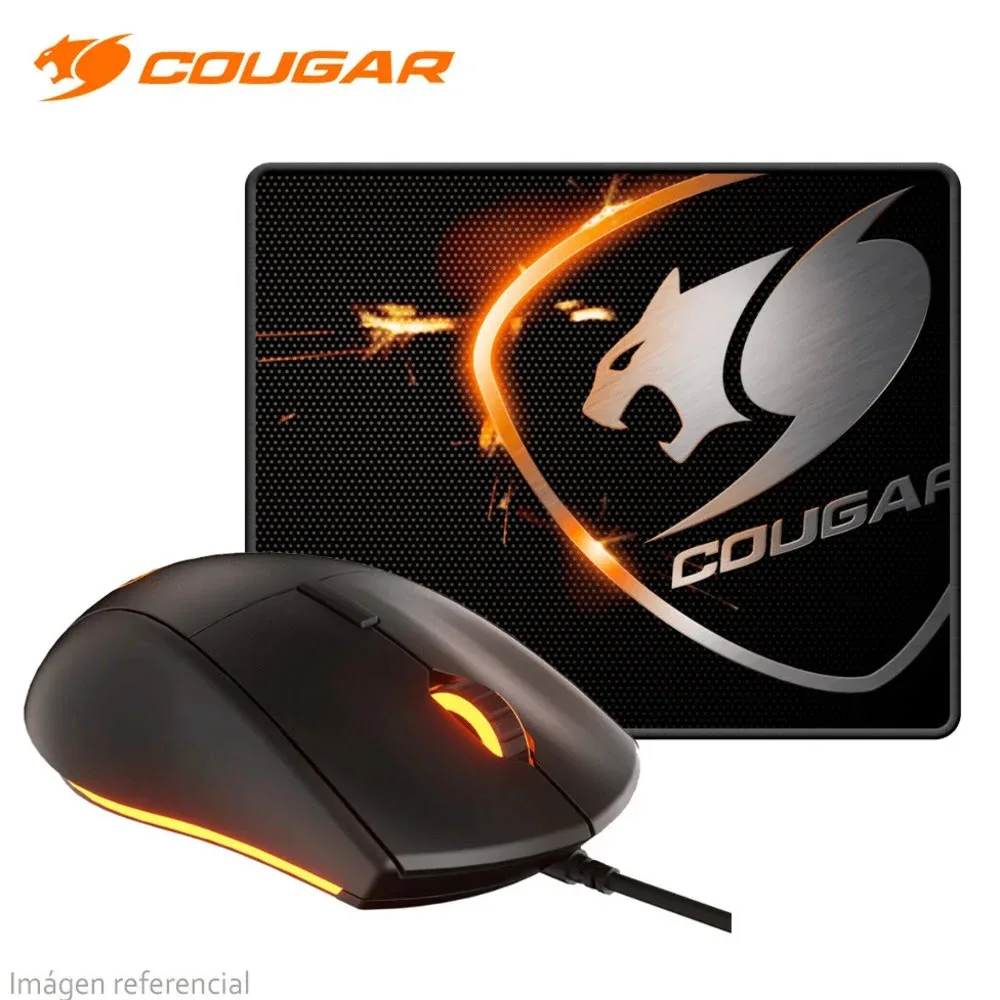 MOUSE Y MOUSE PAD COUGAR USB .OMPS XC + SPEED XC