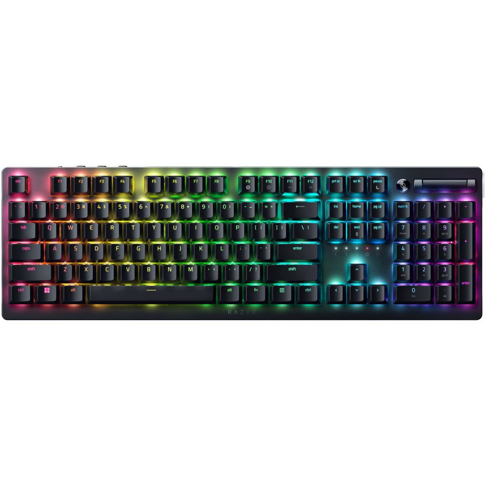 TECLADO GAMING RAZER DEATHSTALKER V2 PRO MECANICO INALAMBRICO INGLES BLACK