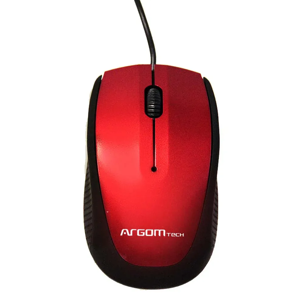 Mouse Argom Óptico Red
