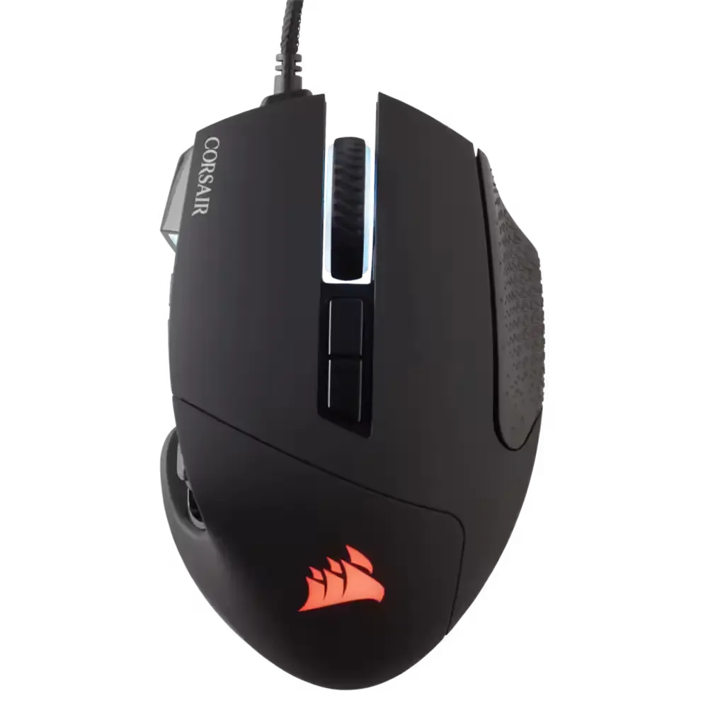 MOUSE CORSAIR USB SCIMITAR RGB ELITE BLACK