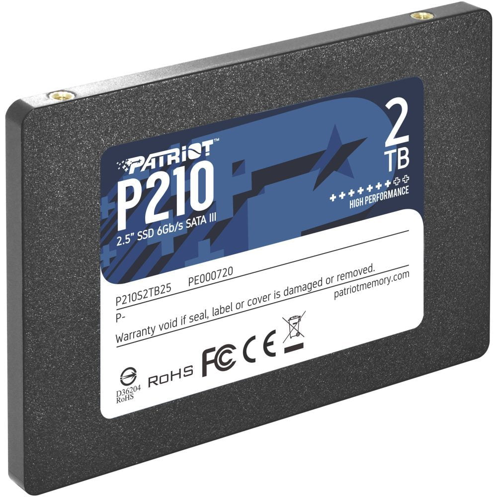 HD INTERNO 2TB 2.5 SOLIDO PATRIOT P210S2TB25 P210