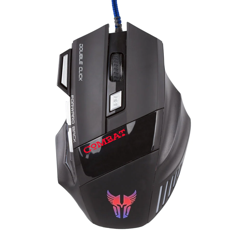 MOUSE ARGOM COMBAT USB BLACK