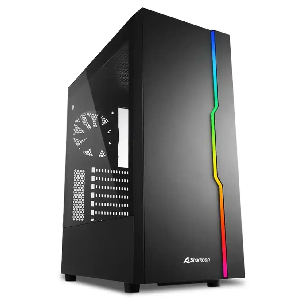 CASE SHARKOON GAMER RGB SLIDER ATX *T