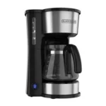 Black + Decker cafetera 5 tazas inox 4 en 1 CM0755S-MX - Image 2
