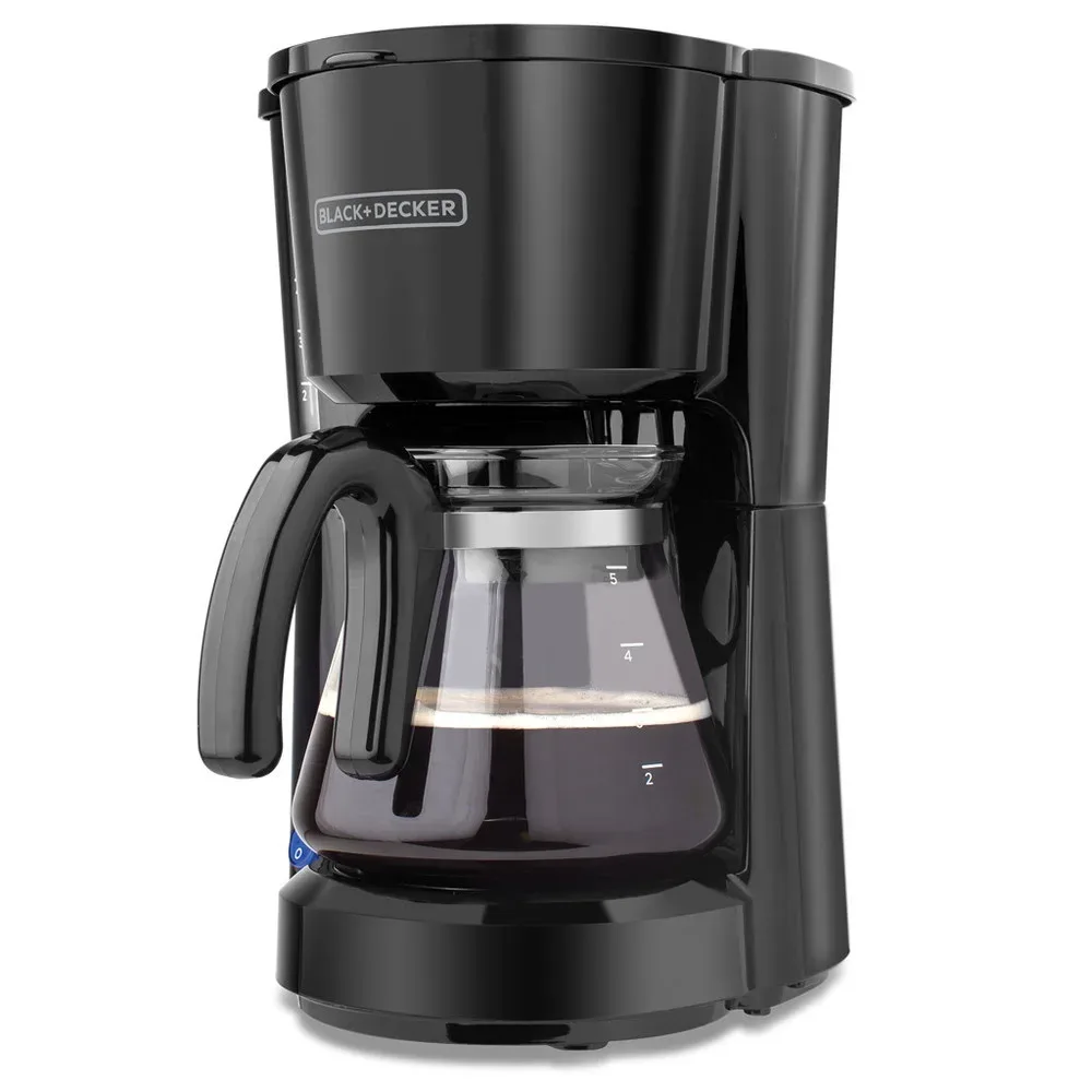 Black + Decker cafetera 5 tazas negra CM0701B