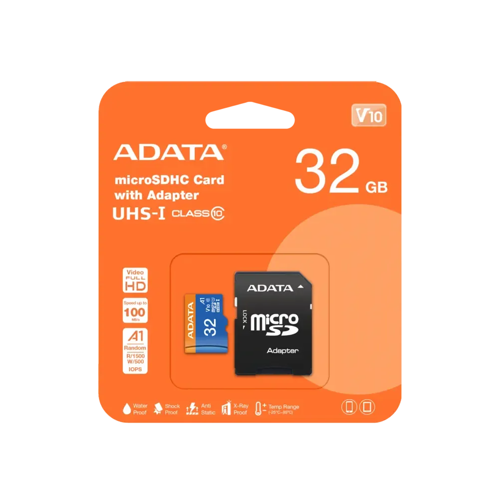 MICRO SD 32GB ADATA CLASE 10