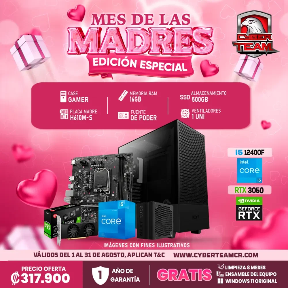 PC GAMING INTEL I5 12400F - RTX 3050