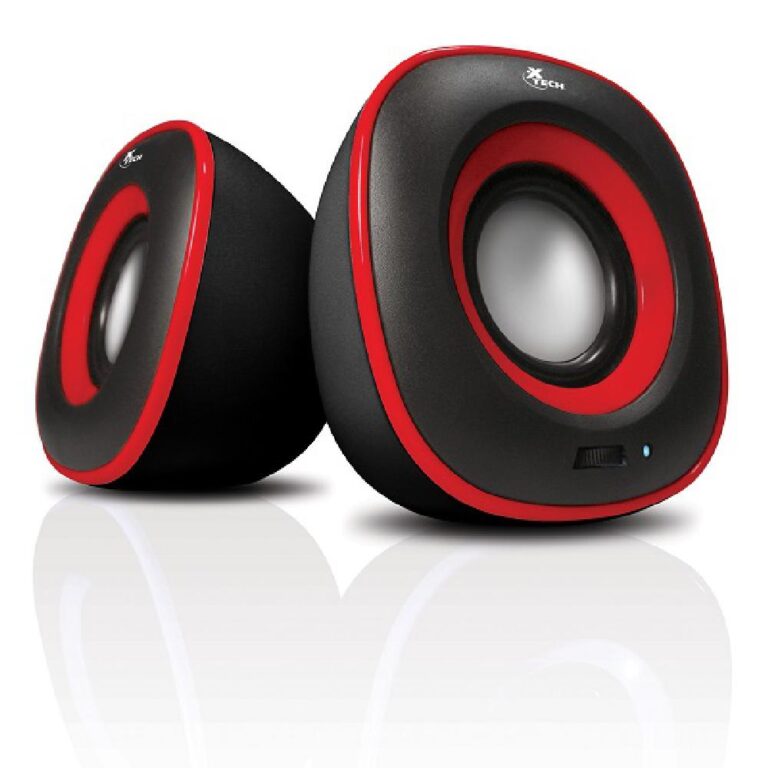 Xtech Speakers Red