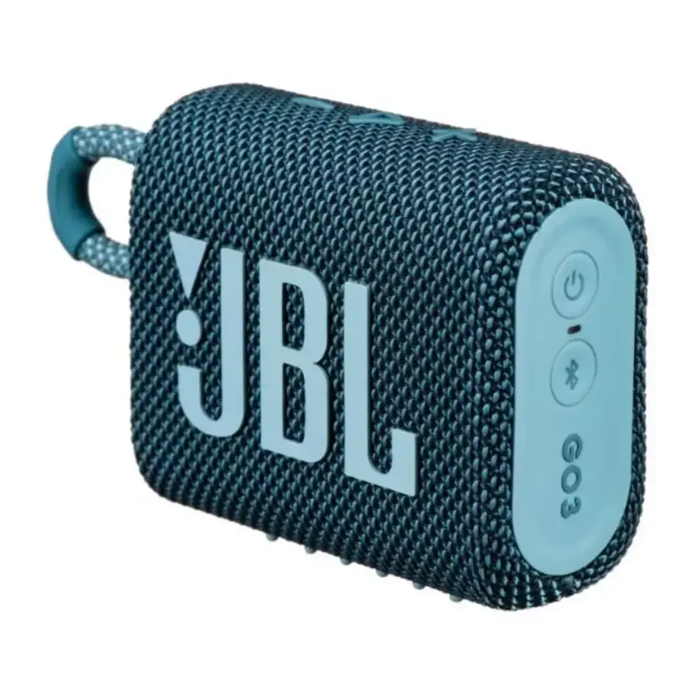 PARLANTE JBL GO3 BLUETOOTH IMPERMEABLE BLUE