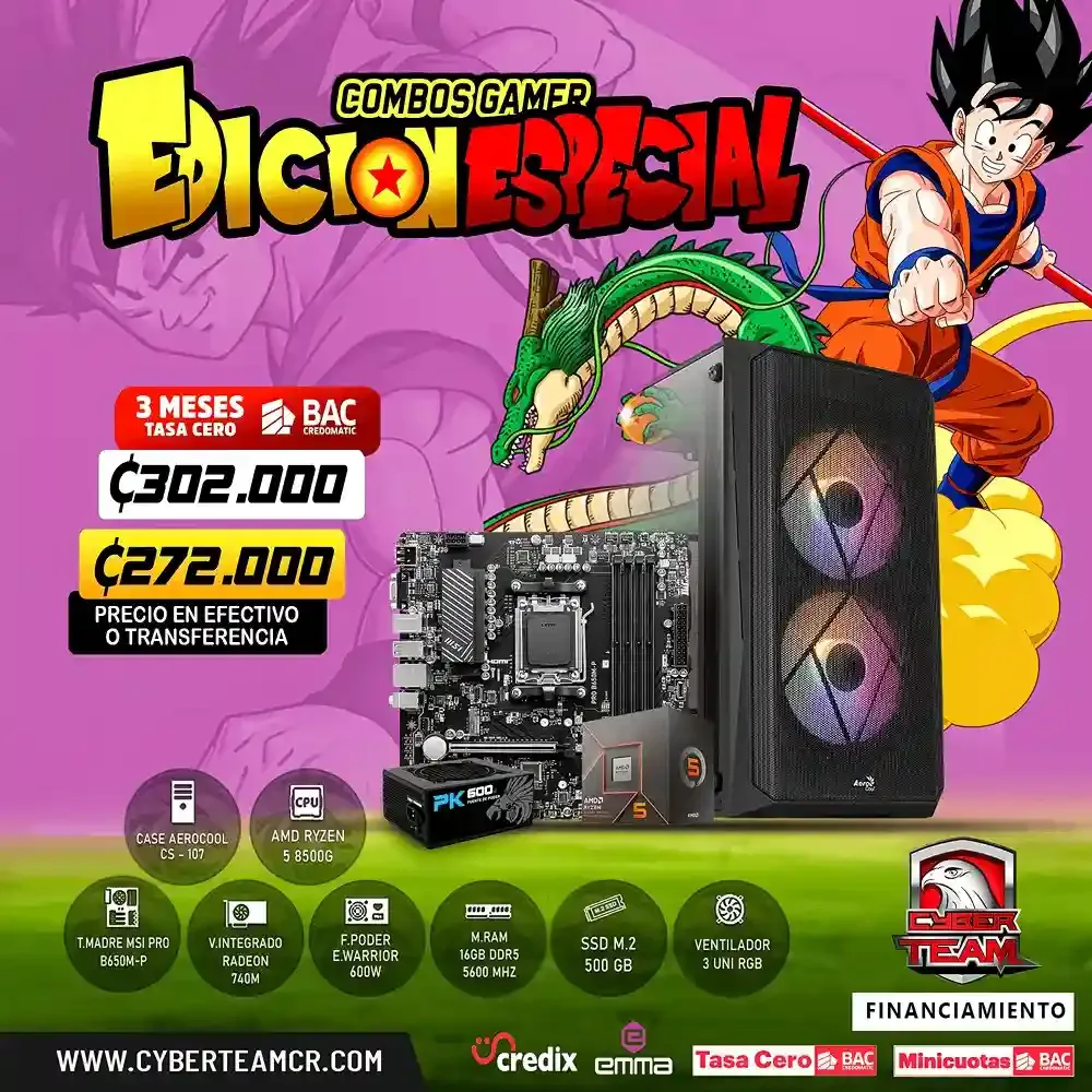 EDICION ESPECIAL PC GAMING RYZEN 5 8500G