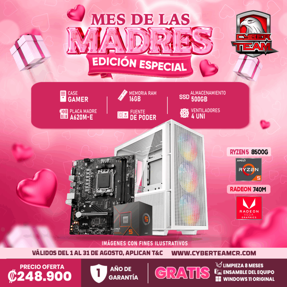 EDICION ESPECIAL PC GAMING RYZEN 5 8500G