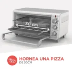 Black + Decker Horno con Freidora de Aire 8 rebanadas inox TO3265xSS-LA - Image 3