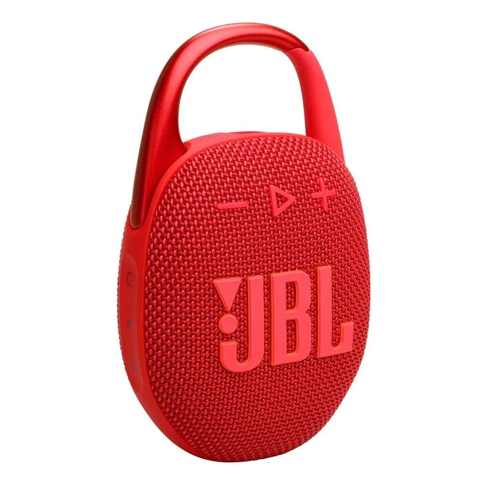 PARLANTE BLUETOOTH JBL CLIP 5 ULTRA WATERPROOF PORTABLE ROJO JBLCLIP5REDAM