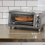 Black+Decker horno tostador 4 funciones hornear, asar, tostar y calor TO1745SSG-LA - Image 2