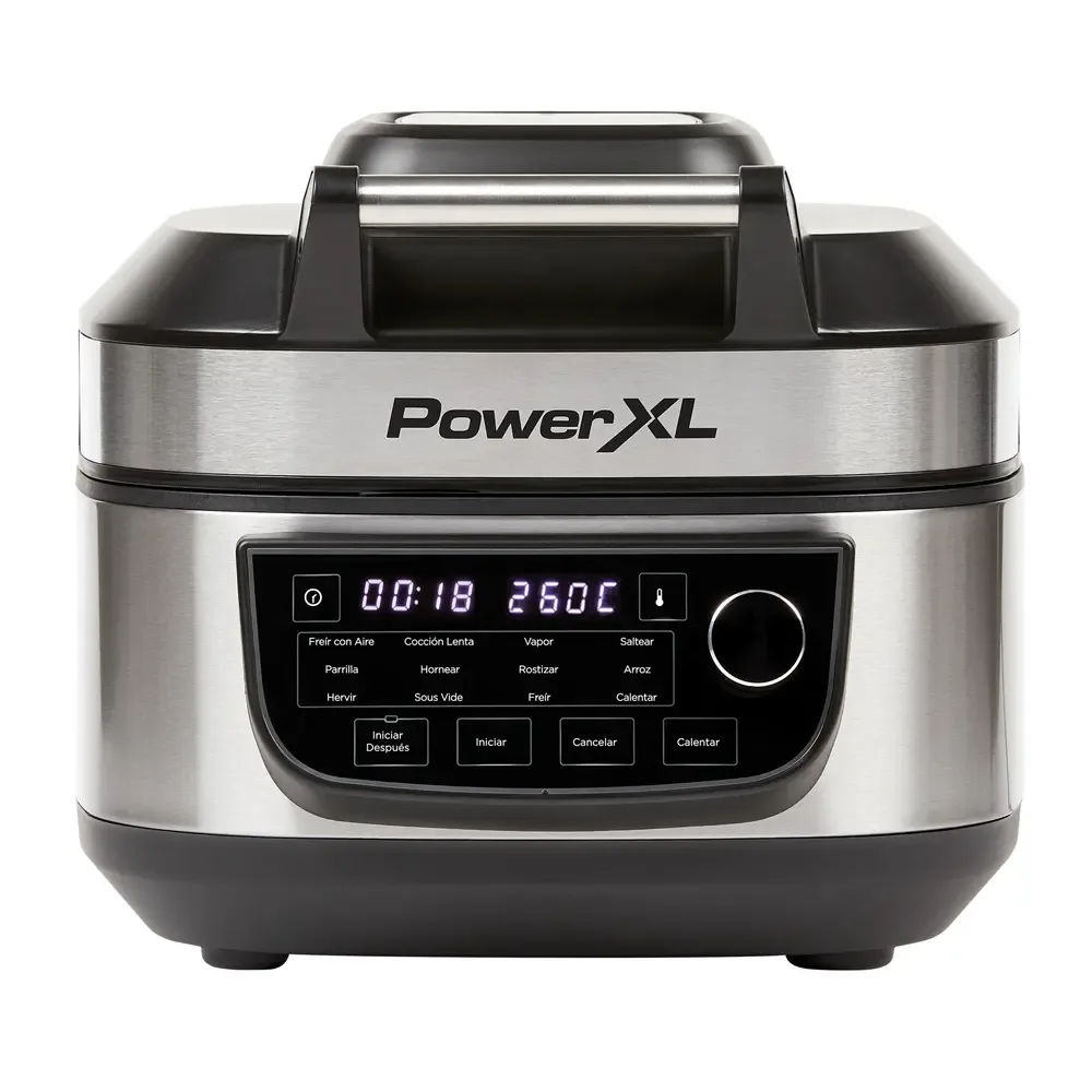 Power XL freidora de aire con parrilla 12 en 1 digital 6QT MFC-AF-6C-LA