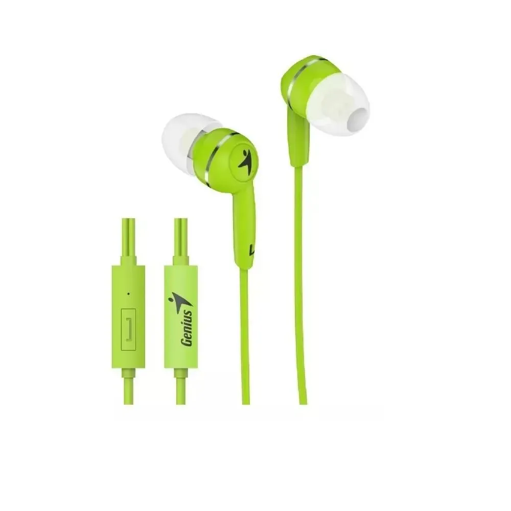 AUDIFONO GENIUS HS-M320 GREEN CHANNEL 31710005416