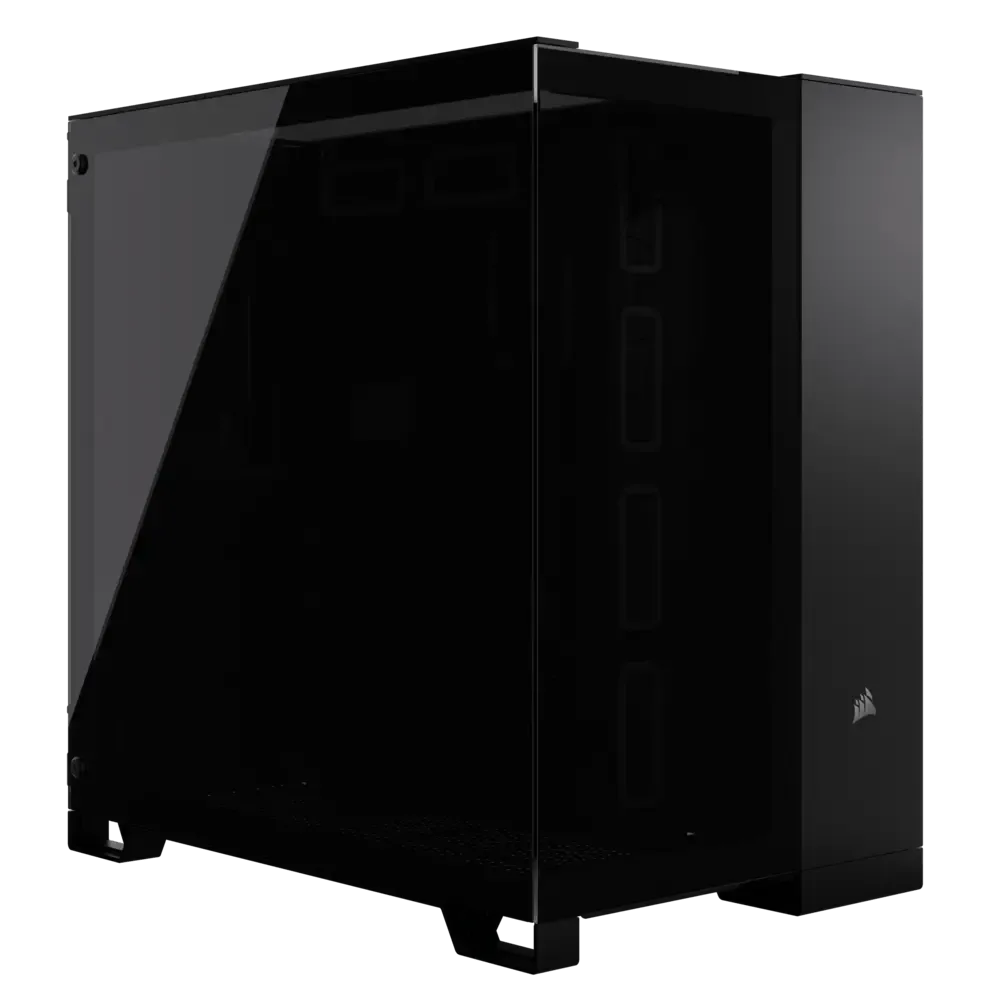 CASE GAMING CORSAIR DOBLE CAMARA MEDIA TORRE 6500X VIDRIO TEMPLADO BLACK CC-9011257-WW