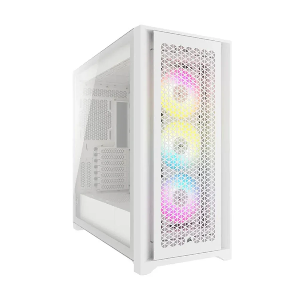 CASE GAMING CORSAIR 5000DCORE AIRFLOW MEDIA TORRE WHITE CC-9011262-WW