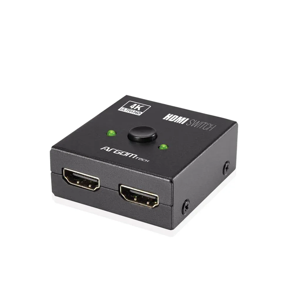 Divisor y conmutador HDMI bidireccional 2 en 1