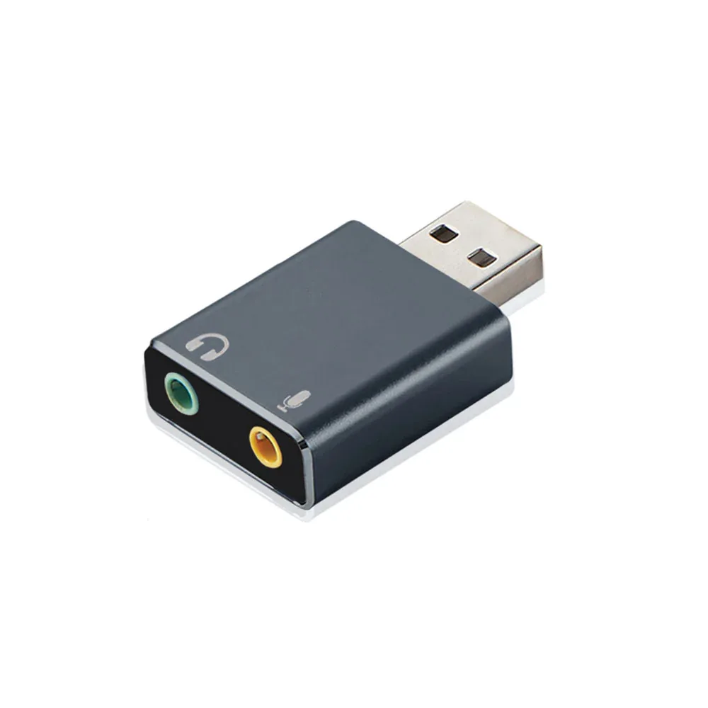 Adaptador de cable de sonido estéreo USB 2.0