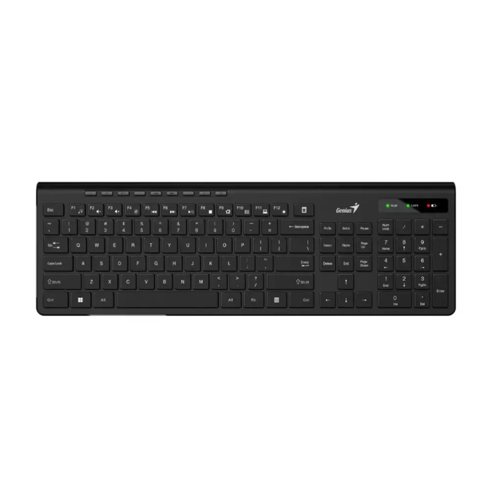 TECLADO GENIUS SLIMSTAR KB-7230 SP BLACK 31310021401