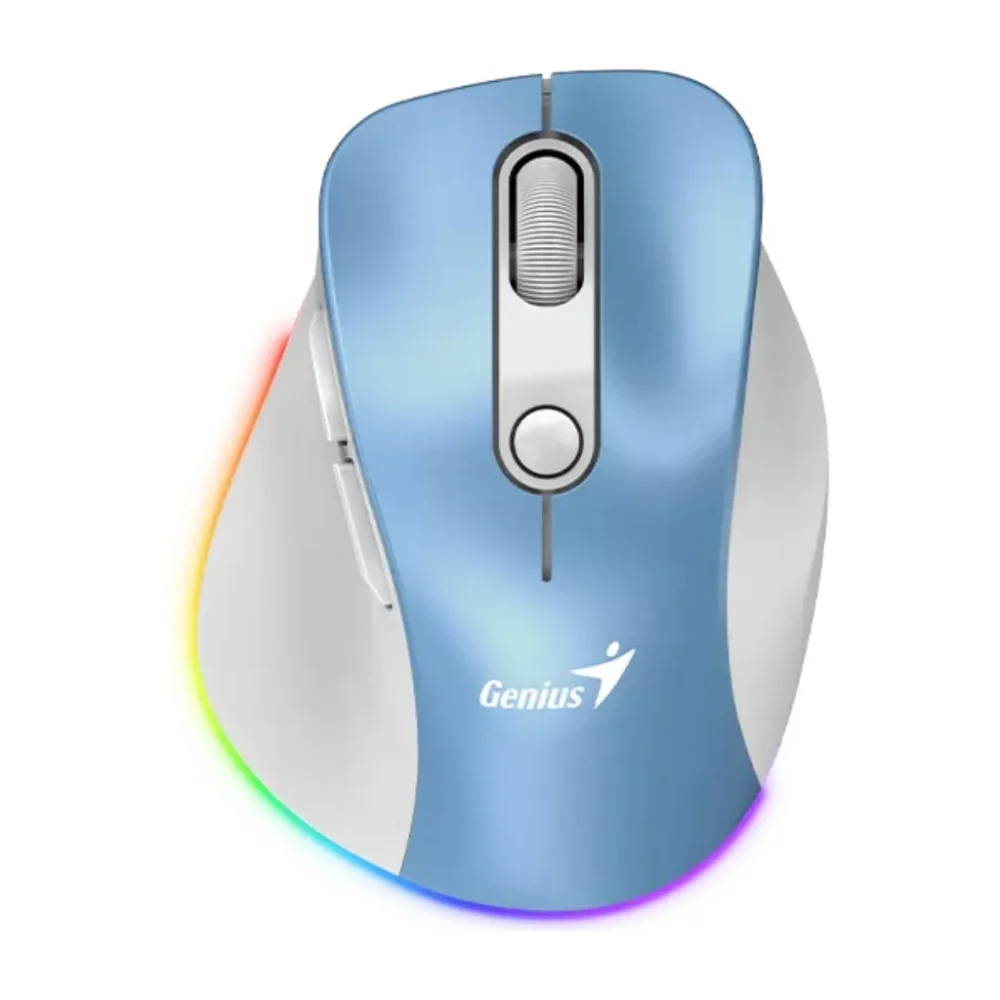 MOUSE GENIUS RS2 ERGO 9000S PRO LIGHT BLUE 31030039401