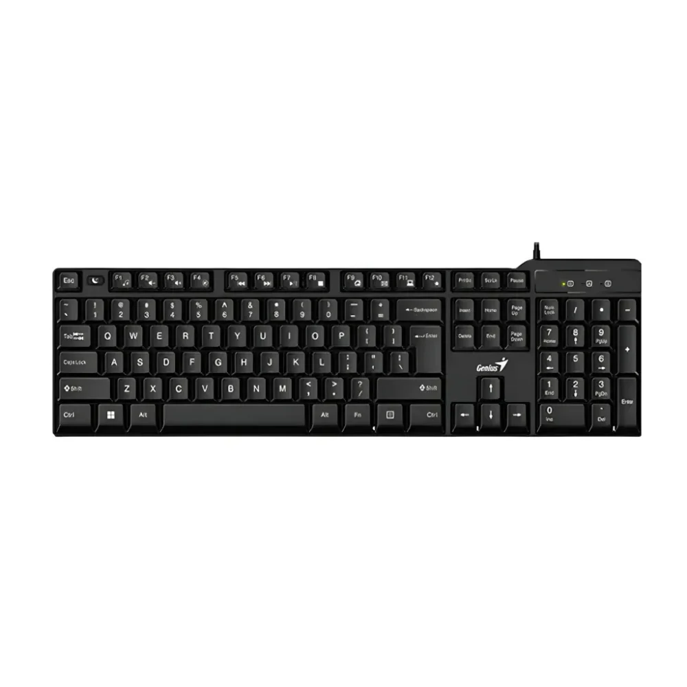 TECLADO GENIUS KB-100X SP USB BLACK 31310049401