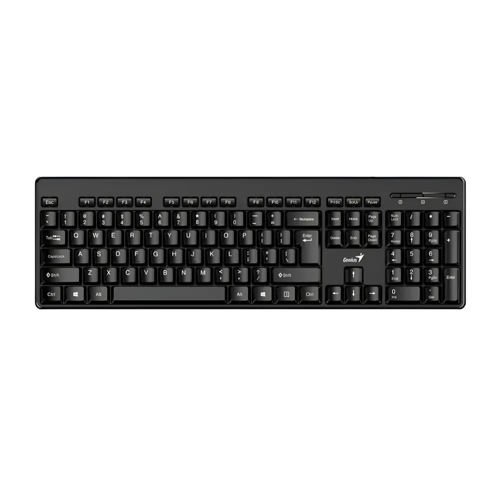 TECLADO GENIUS KB-116 SP BLACK 31300008401