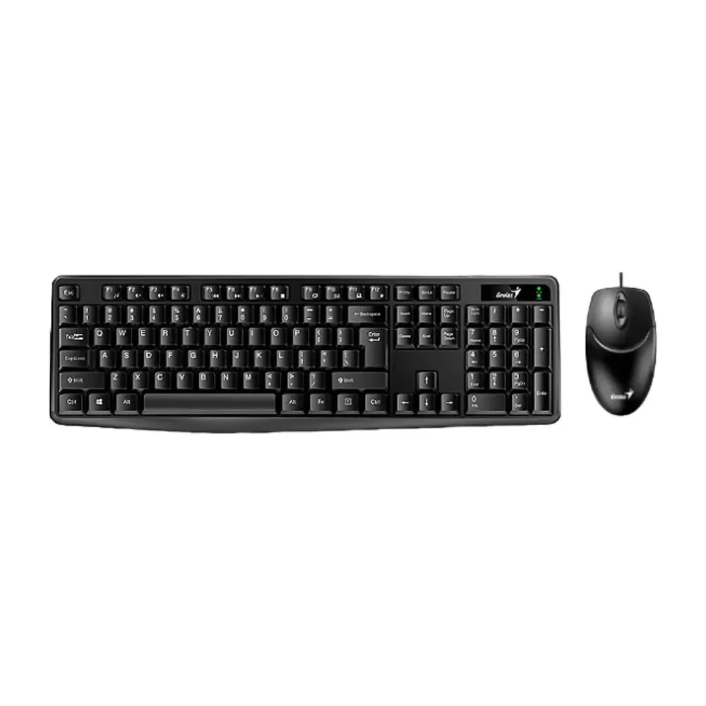 TECLADO Y MOUSE GENIUS KM-170 SP USB BLACK 31330006402