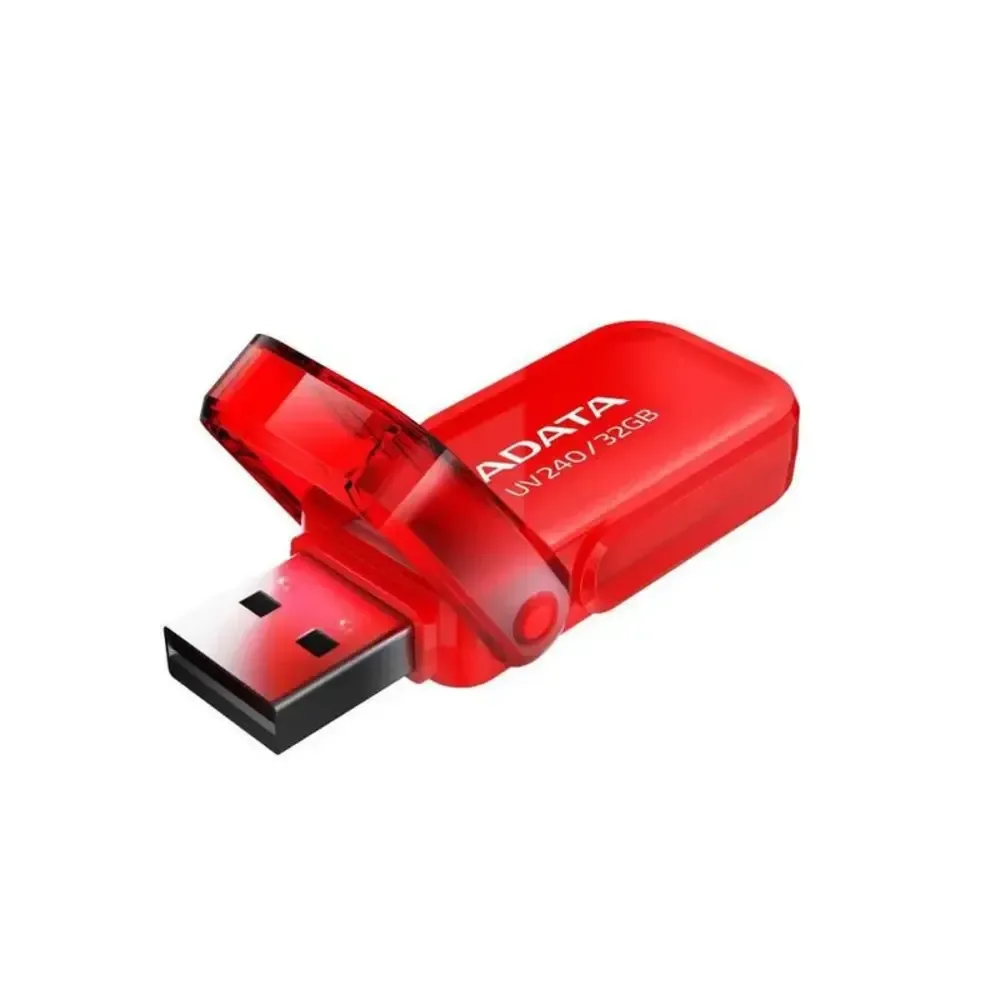 MEMORIA USB 32GB ADATA ROJO AUV240-32G-RRD