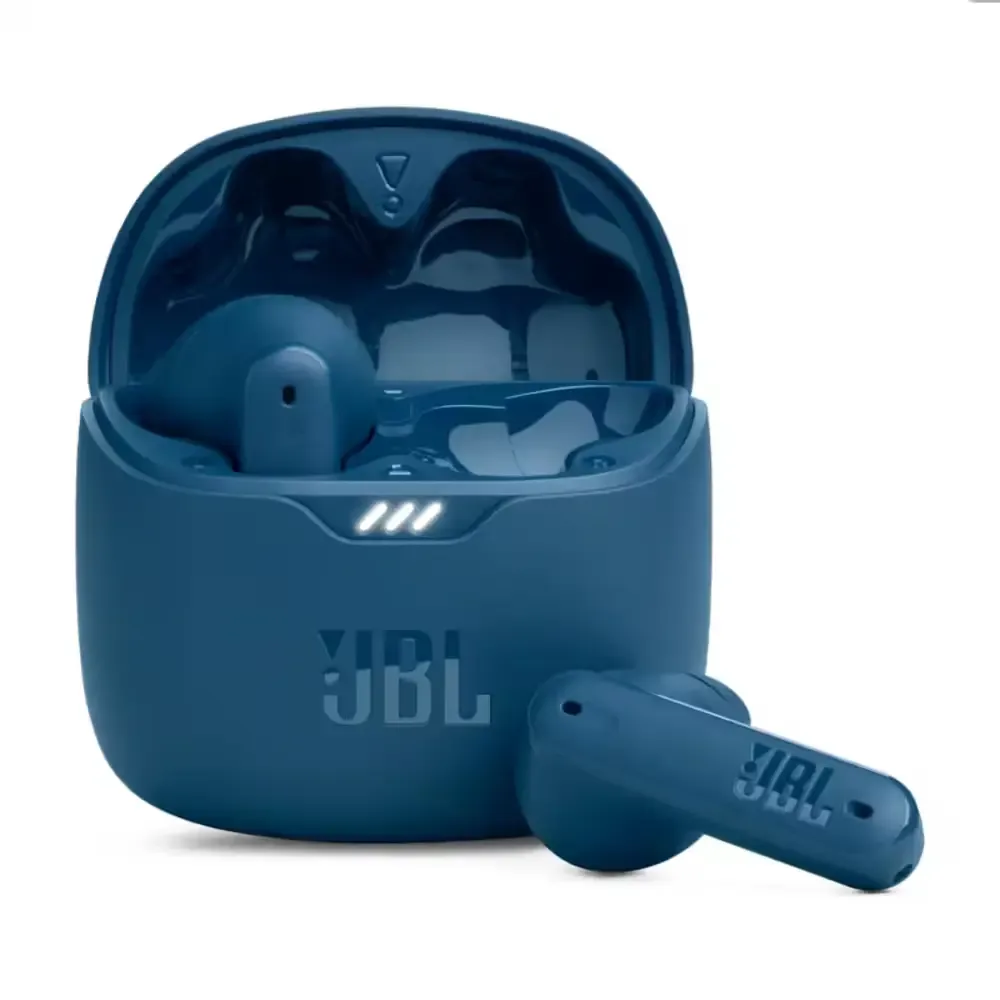 AUDIFONO BLUETOOTH JBL TUNE FLEX DOBLE MICROFONO AZUL JBLTFLEXBLUAM