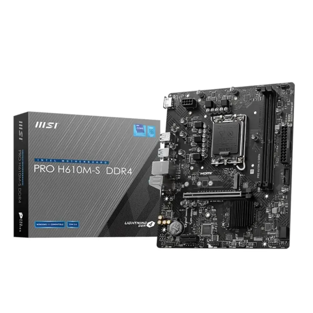 TARJETA MADRE MSI PRO H610M-S DDR4 LGA 1700 911-7E44-003