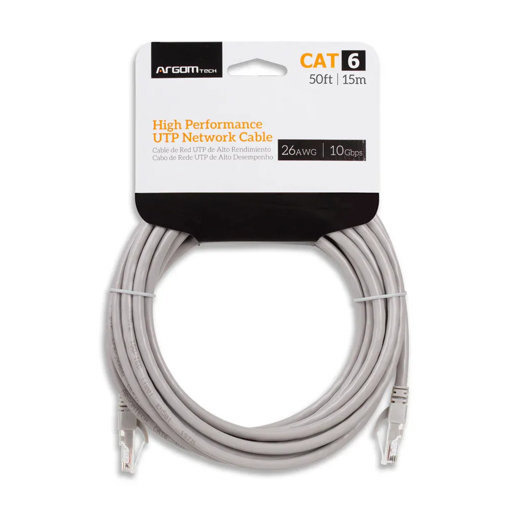 CABLE ARGOM DE RED CAT6 15M