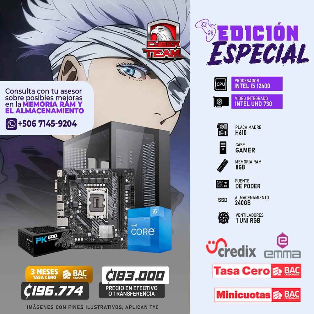 EDICION ESPECIAL PC GAMER INTEL I5 12400