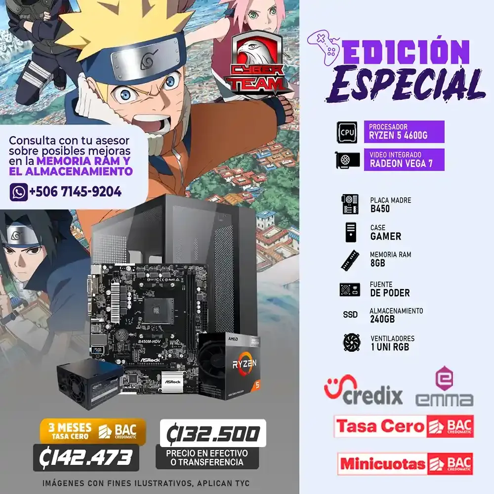 EDICION ESPECIAL AMD RYZEN 4600G